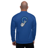 Confessions Logo Blue Unisex Bomber Jacket