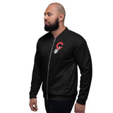 Confessions Logo Red/Black Unisex Bomber Jacket