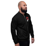 Confessions Logo Red/Black Unisex Bomber Jacket