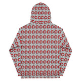 Confessions Monogram Hoodie (Red/Grey)