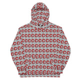 Confessions Monogram Hoodie (Red/Grey)