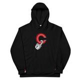 Confessions Red/Black Monogram Unisex Hoodie