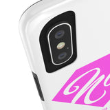 Nikki BayBe Pink Logo Case Mate Tough Phone Cases - StereoTypeTees