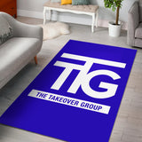Blue TTG Rug - StereoTypeTees