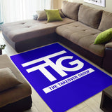 Blue TTG Rug - StereoTypeTees