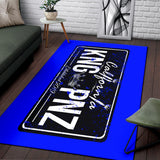KNG PNZ Rug Blue Splatter - StereoTypeTees