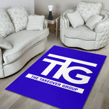 Blue TTG Rug - StereoTypeTees