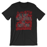 Anti You (Red) Unisex Tee - StereoTypeTees