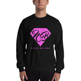 Nikki Bay Sweatshirt Pink Logo - StereoTypeTees