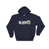 BLKPWR Hoodie (White Print) - StereoTypeTees