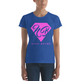 Nikki BayBe  short sleeve t-shirt Pink Logo - StereoTypeTees