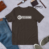 Confessions White Logo T
