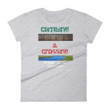 Climbing and Crossing  (Ladies) - StereoTypeTees