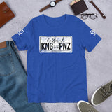 KNG PNZ White Stamp Tee - StereoTypeTees