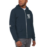 KNG PNZ Zip Up Hoodie sweater - StereoTypeTees