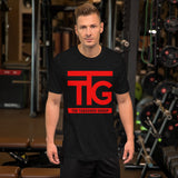 The Takeover Group Red Logo Short-Sleeve Unisex T-Shirt - StereoTypeTees