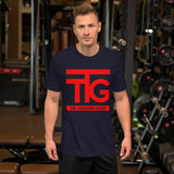 The Takeover Group Red Logo Short-Sleeve Unisex T-Shirt - StereoTypeTees