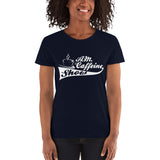 A.M. Caffeine Ladies Tee - StereoTypeTees