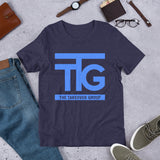 The Takeover Group Blue Logo Unisex T-Shirt - StereoTypeTees