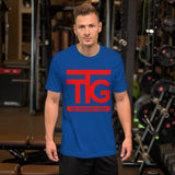 The Takeover Group Red Logo Short-Sleeve Unisex T-Shirt - StereoTypeTees