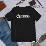 Confessions White Logo T