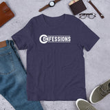 Confessions White Logo T