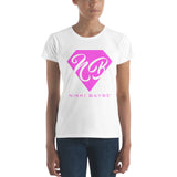 Nikki BayBe  short sleeve t-shirt Pink Logo - StereoTypeTees