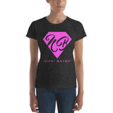 Nikki BayBe  short sleeve t-shirt Pink Logo - StereoTypeTees