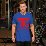 The Takeover Group Red Logo Short-Sleeve Unisex T-Shirt - StereoTypeTees