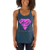 Nikki BayBe  Racerback Tank Pink Logo - StereoTypeTees