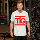 The Takeover Group Red Logo Short-Sleeve Unisex T-Shirt - StereoTypeTees