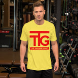 The Takeover Group Red Logo Short-Sleeve Unisex T-Shirt - StereoTypeTees