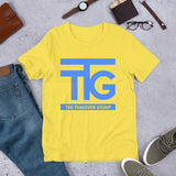 The Takeover Group Blue Logo Unisex T-Shirt - StereoTypeTees
