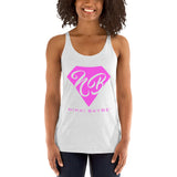 Nikki BayBe  Racerback Tank Pink Logo - StereoTypeTees