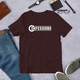 Confessions White Logo T