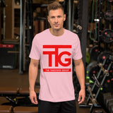The Takeover Group Red Logo Short-Sleeve Unisex T-Shirt - StereoTypeTees