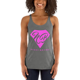 Nikki BayBe  Racerback Tank Pink Logo - StereoTypeTees