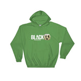 BLKPWR Hoodie (White Print) - StereoTypeTees