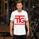 The Takeover Group Red Logo Short-Sleeve Unisex T-Shirt - StereoTypeTees