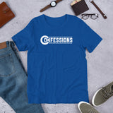 Confessions White Logo T