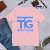 The Takeover Group Blue Logo Unisex T-Shirt - StereoTypeTees