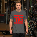 The Takeover Group Red Logo Short-Sleeve Unisex T-Shirt - StereoTypeTees
