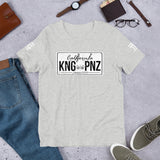 KNG PNZ White Stamp Tee - StereoTypeTees