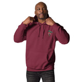 DJ Blvd Black Embroidered Unisex Hoodie