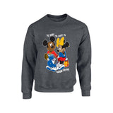 Yo Baby Yo Men's Round Neck Long Sleeve Sweatshirt