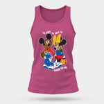 Yo Baby Yo Women's Sports Tank Top with Bold Lettering Design