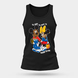 Yo Baby Yo Women's Sports Tank Top with Bold Lettering Design