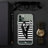 Toni Striped Clear Case for iPhone®