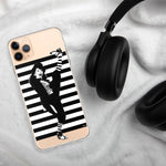 Toni Striped Clear Case for iPhone®