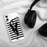 Toni Striped Clear Case for iPhone®